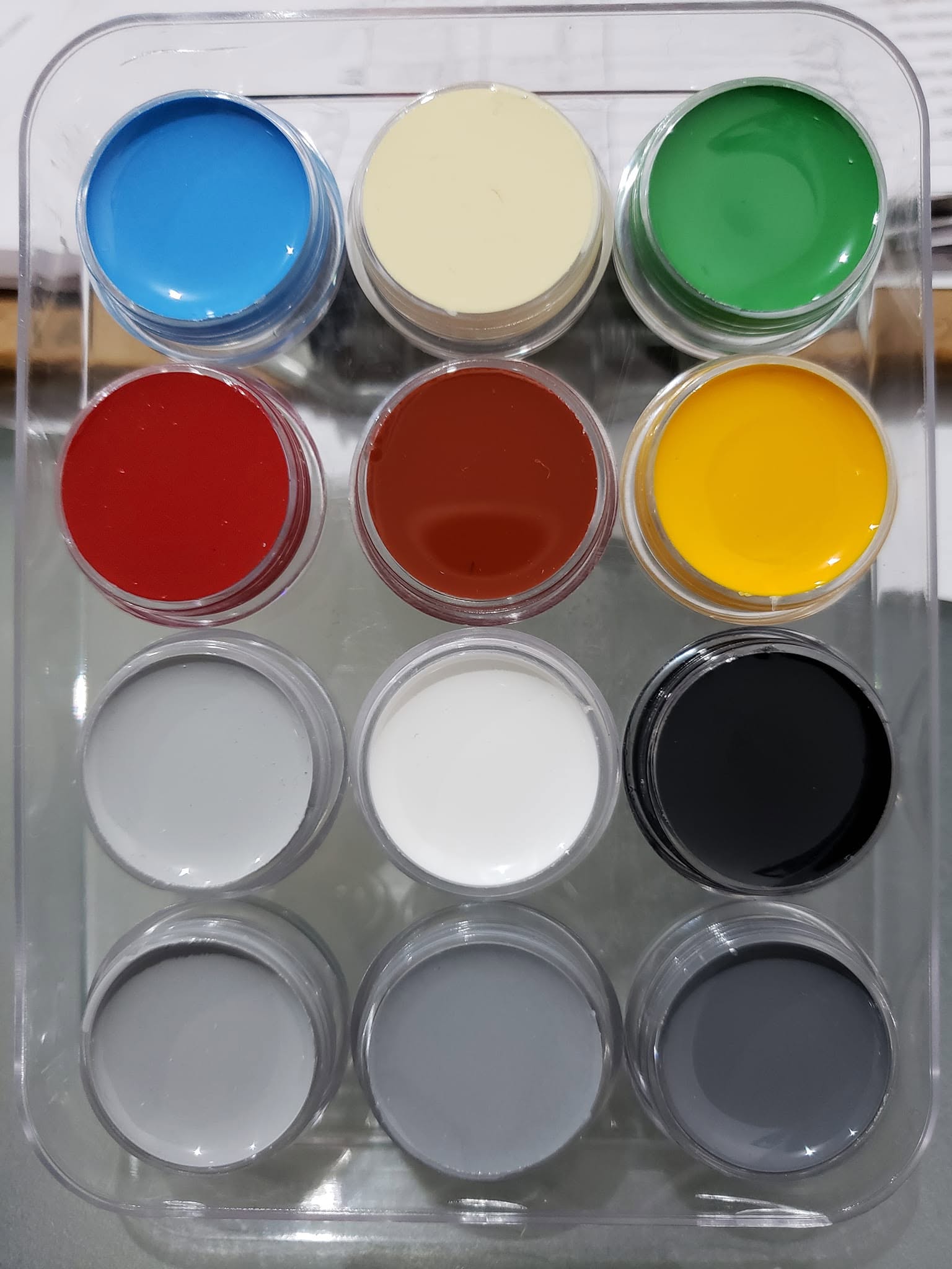 Muestrario de colores epóxicos ESI